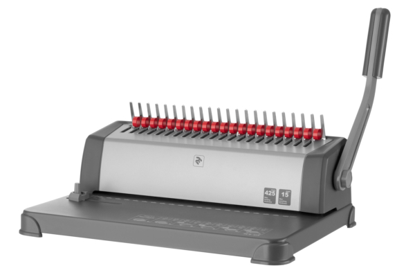 Plastic combs for the binder 14mm red 100pcs