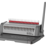 Plastic combs for the binder 14mm red 100pcs