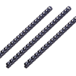 Plastic combs for the binder 16mm navy 100pcs