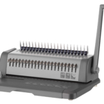 Plastic combs for the binder 16mm navy 100pcs