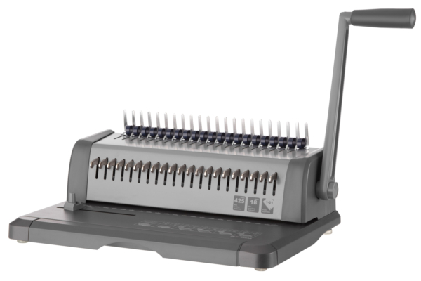 Plastic combs for the binder 16mm navy 100pcs