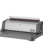 Plastic combs for the binder 19mm chocolate 100pcs