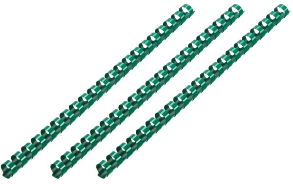 Пластиковые пружины для биндера 2E, 22мм, зеленые, 50шт