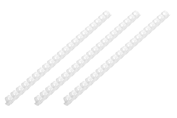 Plastic combs for the binder 32mm white 50pcs