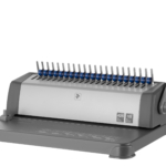 Plastic combs for the binder 32mm cyan 50pcs