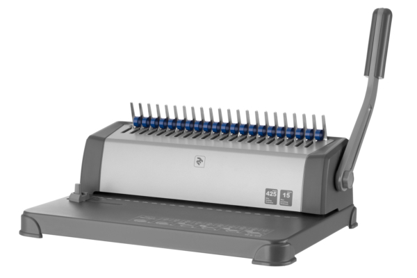 Plastic combs for the binder 32mm cyan 50pcs