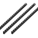 Plastic combs for the binder 51mm black 50pcs