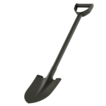 2E Shovel bayonet Bushcraft, compact, steel handle, 1.5mm, 78cm, 0.93kg