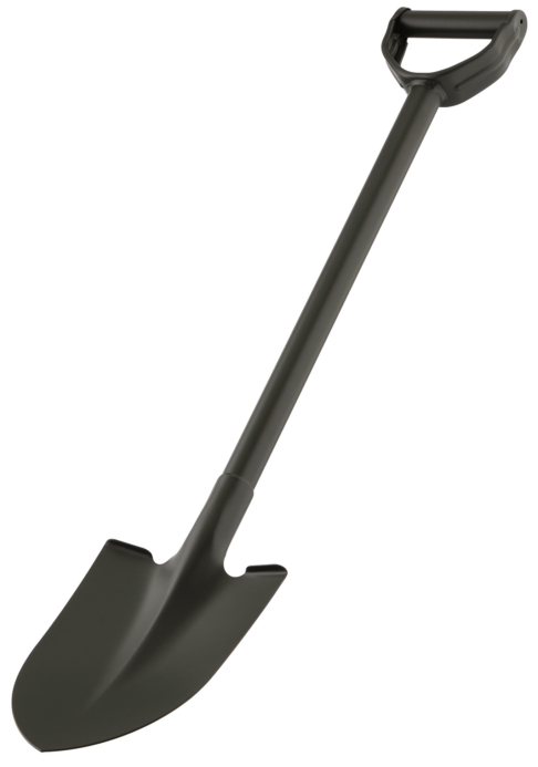Лопата штикова 2E Bushcraft, компактна, сталевий держак, 1.5мм, 78см, 0.93кг