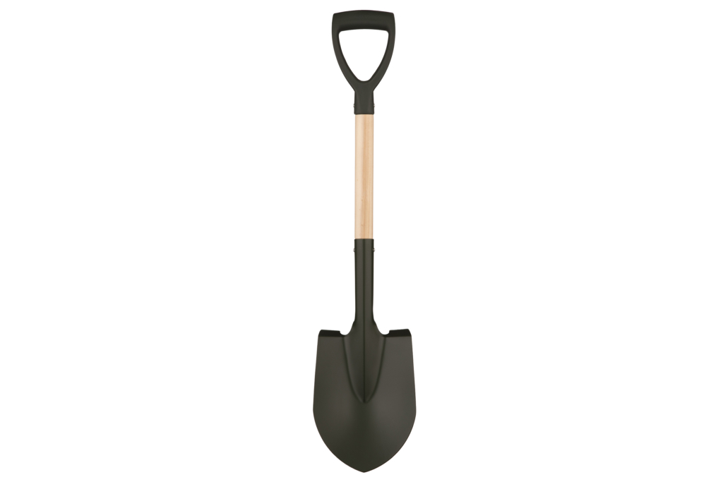 2E Bayonet shovel Digger 1, compact, wooden handle, 1.5mm, 78cm, 0.93kg