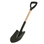 Лопата штыковая 2E Digger 1, компактная, деревянный черенок, 1.5мм, 78см, 0.93кг