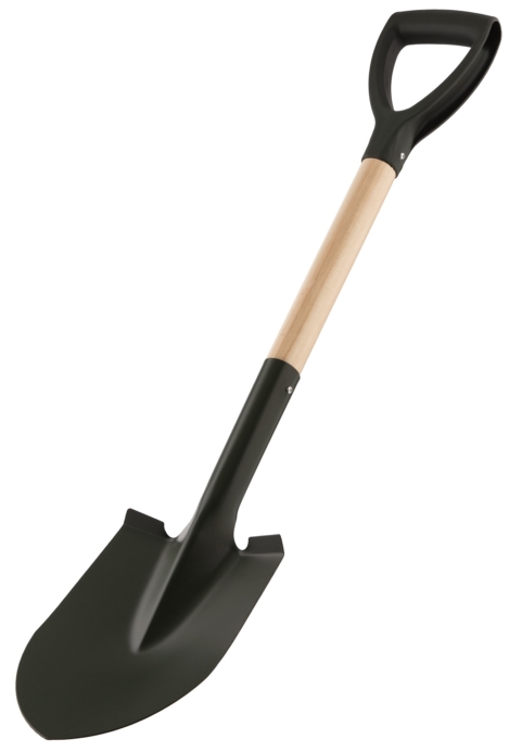 Лопата штикова 2E Digger 1, компактна, дерев’яний держак, 1.5мм, 78см, 0.93кг