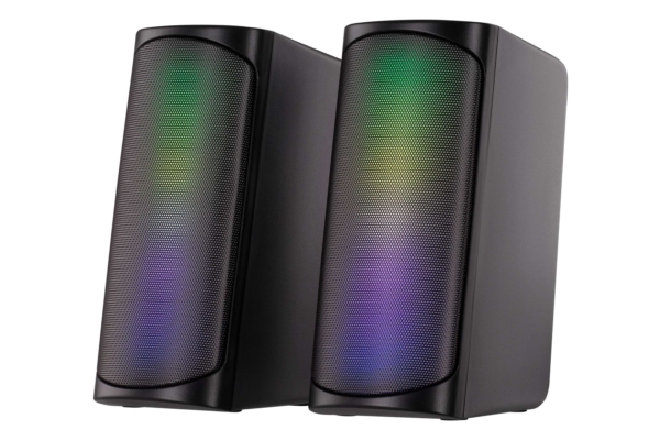 Акустическая система 2E PCS231 RGB Matrix, 2.0, USB, Black