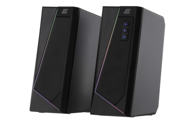 Акустическая система 2E PCS233 RGB, 2.0, USB, Black