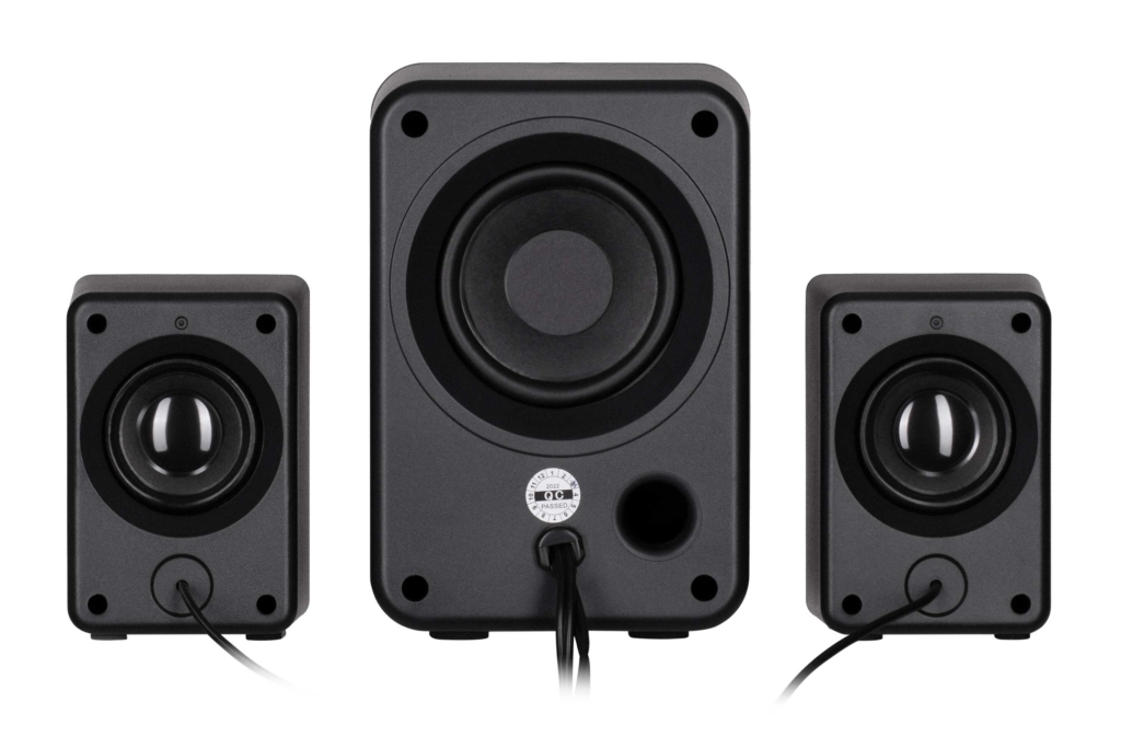 Акустическая система 2E PCS301 RGB, 2.1, USB, Black