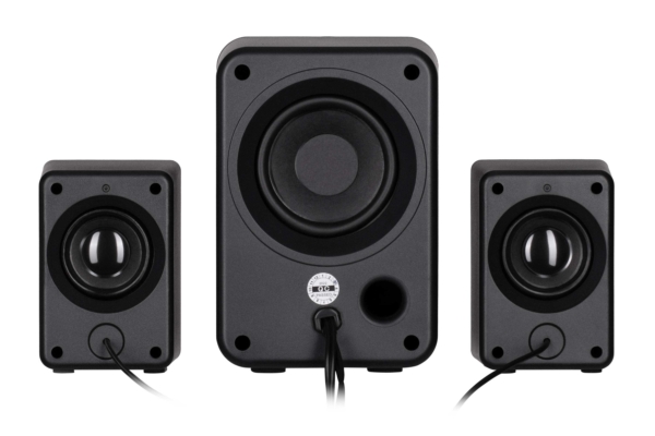 Акустическая система 2E PCS301 RGB, 2.1, USB, Black