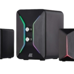 Акустическая система 2E PCS301 RGB, 2.1, USB, Black