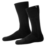 2E Tactical Heated Socks Race Black with Remote Control, Size S
