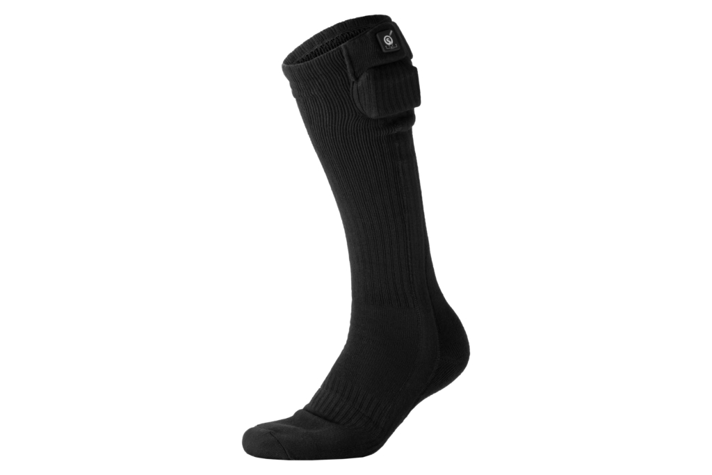 2E Tactical Heated socks Race Plus Black high, size XL
