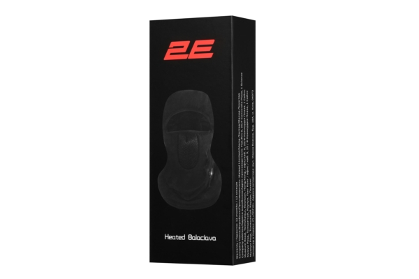 2E Tactical Балаклава с подогревом Shadow Black, размер XL
