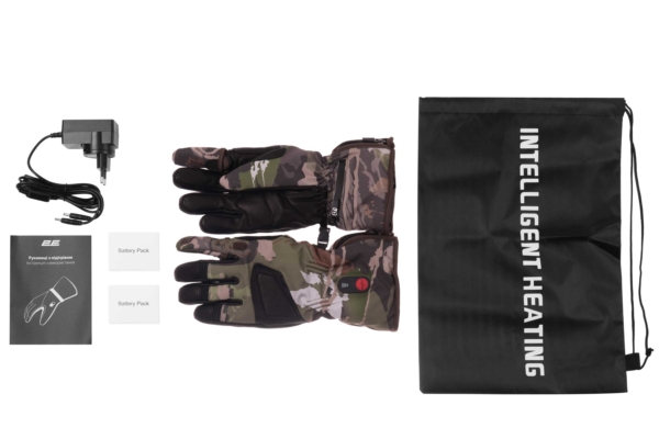 2E Tactical Рукавиці з підігрівом Hunter Camo, розмір M