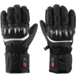 2E Tactical Heated Gloves Rider Black, Size M