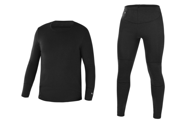 2E Tactical Чоловіча термобілизна з підігрівом eFiber for Men Black, розмір L