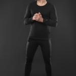 2E Tactical Чоловіча термобілизна з підігрівом eFiber for Men Black, розмір L