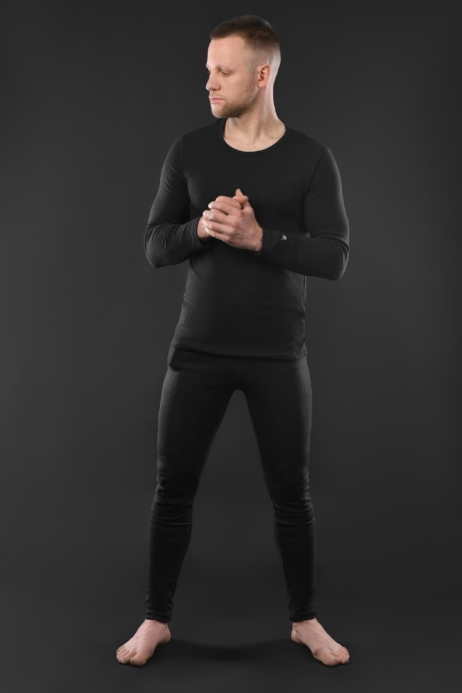 2E Tactical Чоловіча термобілизна з підігрівом eFiber for Men Black, розмір S