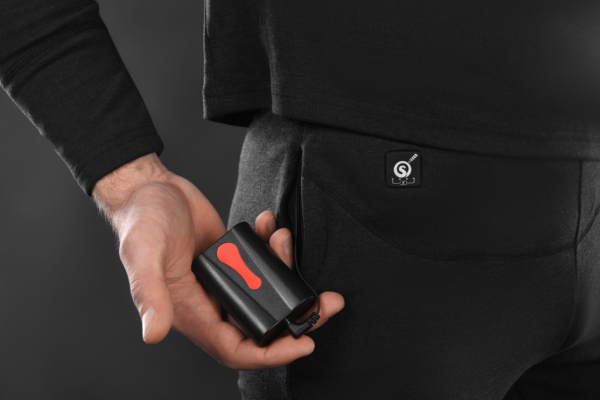 2E Tactical Чоловіча термобілизна з підігрівом eFiber for Men Black, розмір S