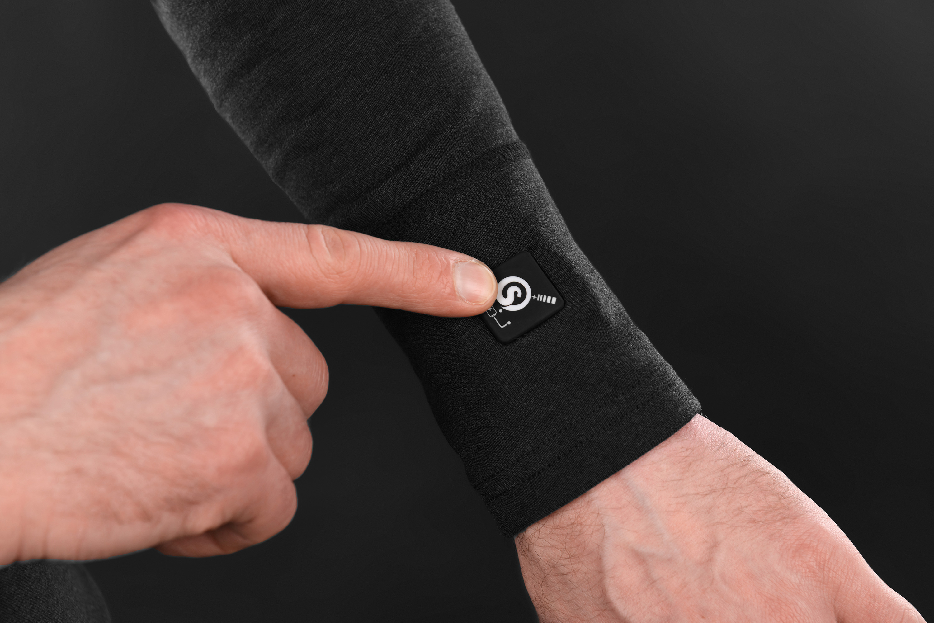 2E Tactical Чоловіча термобілизна з підігрівом eFiber for Men Black, розмір XL