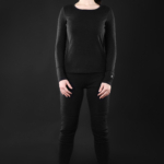 2E Tactical Жіноча термобілизна з підігрівом eFiber for Women Black, розмір L
