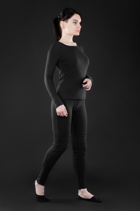 2E Tactical Женское термобелье с подогревом eFiber for Women Black, размер M