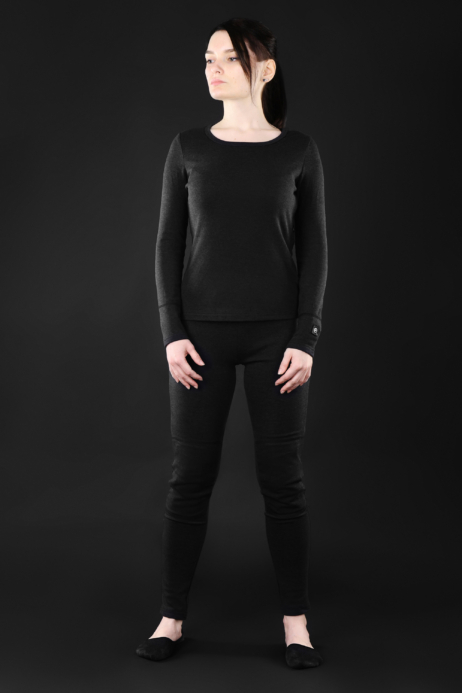 2E Tactical Жіноча термобілизна з підігрівом eFiber for Women Black, розмір S