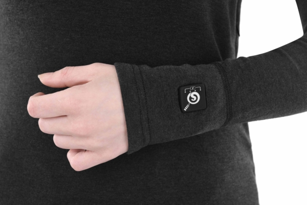 2E Tactical Жіноча термобілизна з підігрівом eFiber for Women Black, розмір S