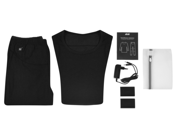 2E Tactical Жіноча термобілизна з підігрівом eFiber for Women Black, розмір S