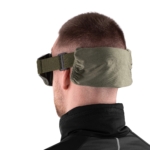 2E Tactical Маска тактическая, защитная Hawk Army Green Anti-fog, сумка, 3 линзы