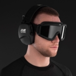 2E Tactical Тактические защитные наушники Defence Black NRR: 25 dB, пассивные