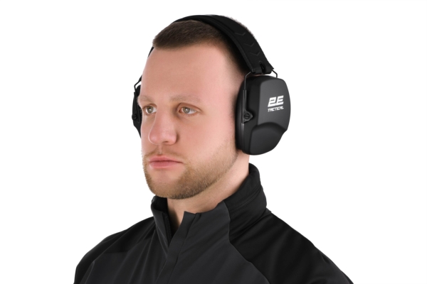 2E Tactical Тактические защитные наушники Defence Black NRR: 25 dB, пассивные