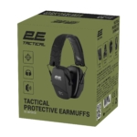 2E Tactical Тактические защитные наушники Defence Black NRR: 25 dB, пассивные