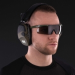2E Tactical Тактические защитные наушники Pulse Pro Army Green NRR 22 dB, активные