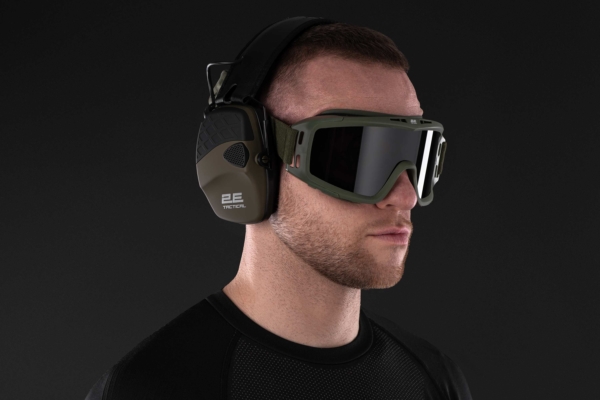 2E Tactical Тактические защитные наушники Pulse Pro Army Green NRR 22 dB, активные