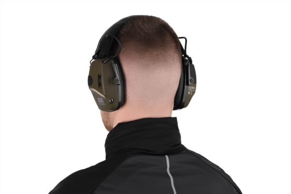 2E Tactical Тактические защитные наушники Pulse Pro Army Green NRR 22 dB, активные