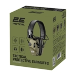 2E Tactical Тактические защитные наушники Pulse Pro Army Green NRR 22 dB, активные