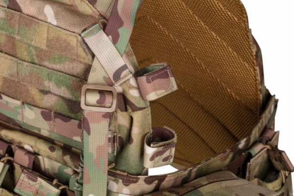 2E Tactical Плитоноска, Тип 1, з кишенями для бічного захисту і підсумками, Молле, камуфляж