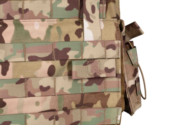 2E Tactical Плитоноска, Тип 1, з кишенями для бічного захисту і підсумками, Молле, камуфляж