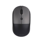 Миша 2E MF218 Silent, WL/BT, чорно-сірий