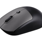 Миша 2E MF218 Silent, WL/BT, чорно-сірий