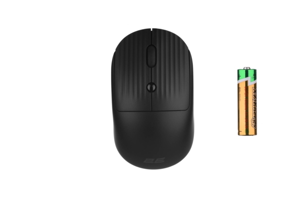 Мышь 2E MF218 Silent, WL/BT, чёрный