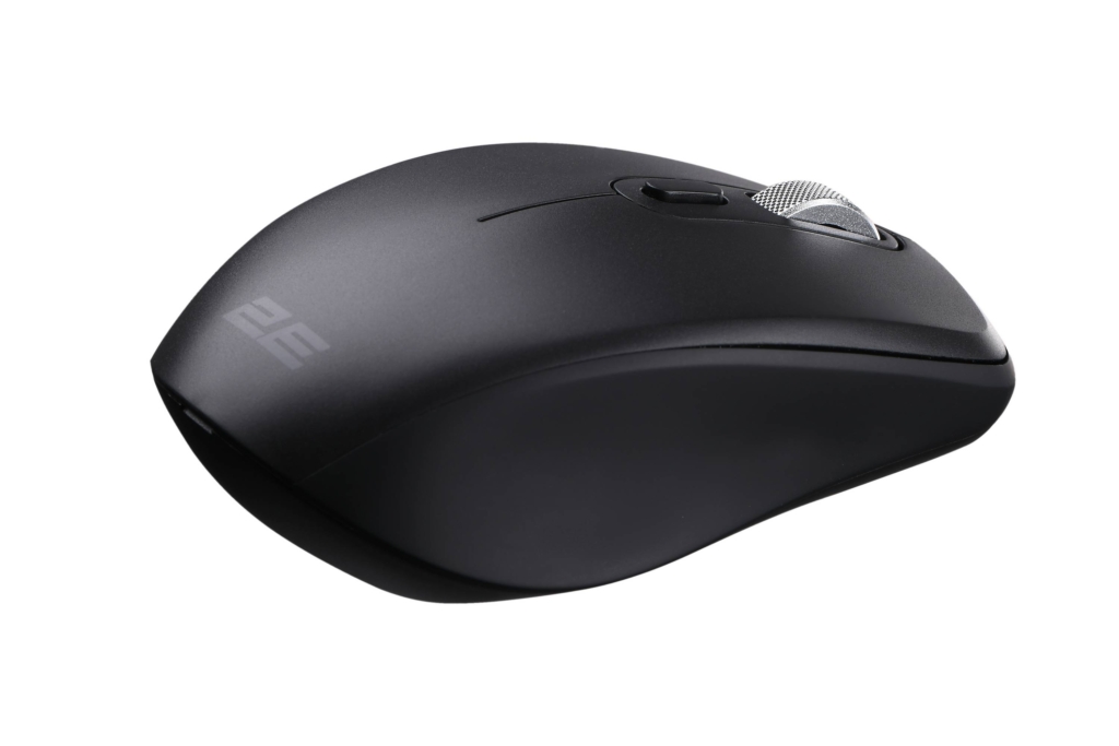 Мышь 2E MF225 Silent, WL/BT, чёрный